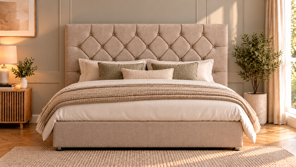 Headboard 66cm height chesterfield