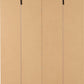 Nevada 4 Door 2 Drawer Mirrored Wardrobe - Grey Gloss/Light Oak Effect Veneer