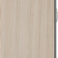 Nevada 4 Door 2 Drawer Mirrored Wardrobe - Grey Gloss/Light Oak Effect Veneer