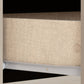 Nevada 4 Door 2 Drawer Mirrored Wardrobe - Oyster Gloss/Light Oak Effect Veneer