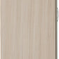 Nevada 4 Door 2 Drawer Mirrored Wardrobe - Oyster Gloss/Light Oak Effect Veneer