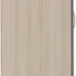 Nevada 3 Door 2 Drawer Mirrored Wardrobe - Grey Gloss/Light Oak Effect Veneer