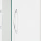 Nevada 3 Door 2 Drawer Mirrored Wardrobe - White Gloss