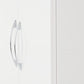 Nevada 2 Door 1 Drawer Wardrobe - White Gloss