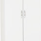 Nevada 2 Door 1 Drawer Wardrobe - White Gloss