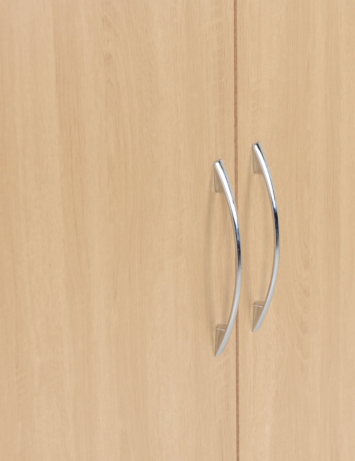 Nevada 2 Door 1 Drawer Wardrobe - Sonoma Oak Effect