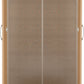 Nevada Mirrored 2 Door 1 Drawer Wardrobe - Sonoma Oak Effect