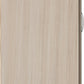 Nevada 6 Door 2 Drawer Mirrored Wardrobe - Oyster Gloss/Light Oak Effect Veneer