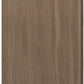 Nevada 3 Door 2 Drawer Mirrored Wardrobe - Rustic Oak Effect