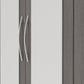 Nevada 4 Door 2 Drawer Mirrored Wardrobe - Black Wood Grain