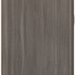 Nevada Mirrored 2 Door 1 Drawer Wardrobe - Black Wood Grain