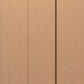 Nevada 3 Door 2 Drawer Mirrored Wardrobe - 3D Effect Grey