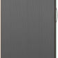 Nevada Mirrored 2 Door 1 Drawer Wardrobe - 3D Effect Grey