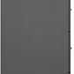 Nevada 5 Drawer Low Wardrobe - 3D Effect Grey