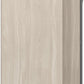 Nevada Petite Open Shelf Wardrobe - Grey Gloss/Light Oak Effect Veneer