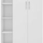 Nevada Petite Open Shelf Wardrobe - White Gloss