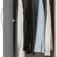 Nevada 1 Door 1 Drawer Wardrobe - Grey Gloss/Light Oak Effect Veneer