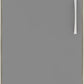 Nevada 1 Door 1 Drawer Wardrobe - Grey Gloss/Light Oak Effect Veneer