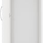 Nevada 1 Door 1 Drawer Wardrobe - White Gloss
