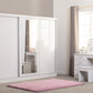 Nevada 3 Door Sliding Wardrobe - White Gloss