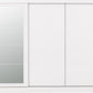 Nevada 3 Door Sliding Wardrobe - White Gloss