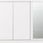 Nevada 3 Door Sliding Wardrobe - White Gloss
