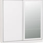 Nevada 2 Door Sliding Wardrobe - White Gloss