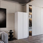 Malvern 2 Door Wardrobe - White