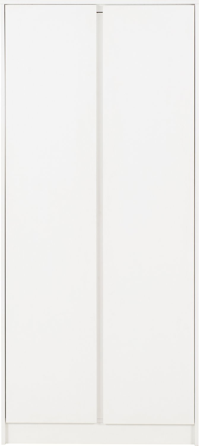 Malvern 2 Door Wardrobe - White