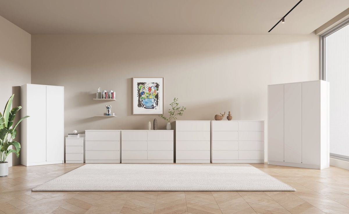 Malvern 2 Door Wardrobe - White
