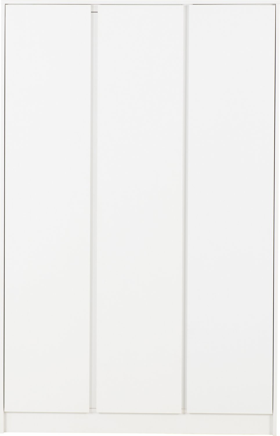 Malvern 3 Door Wardrobe - White
