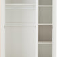 Malvern 3 Door Wardrobe - White