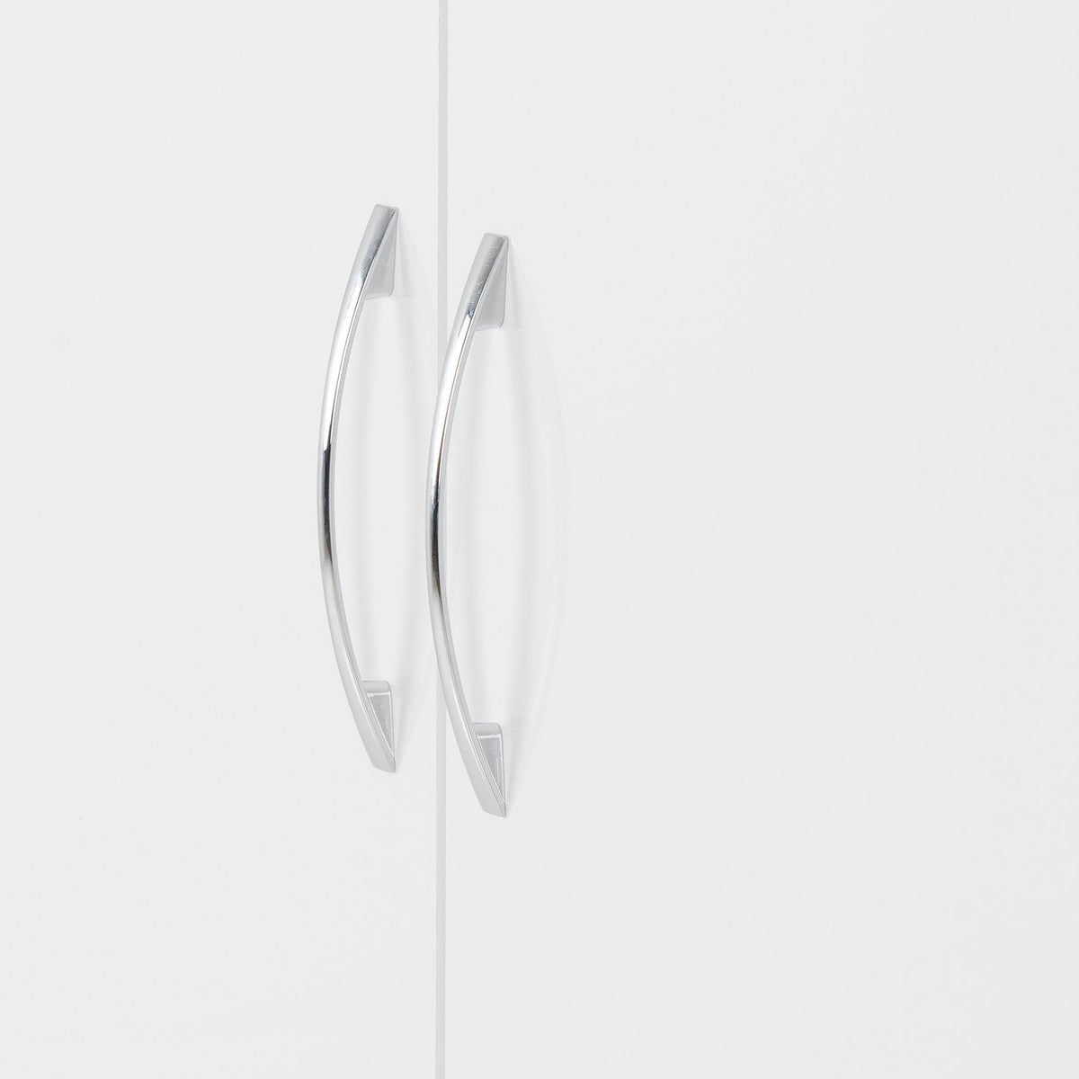 Nevada 2 Door Corner Wardrobe - White Gloss