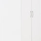 Nevada 2 Door Corner Wardrobe - White Gloss