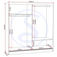 Nevada 2 Door Sliding Wardrobe - Black Gloss