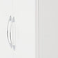 Nevada 2 Door All Hanging Wardrobe - White Gloss