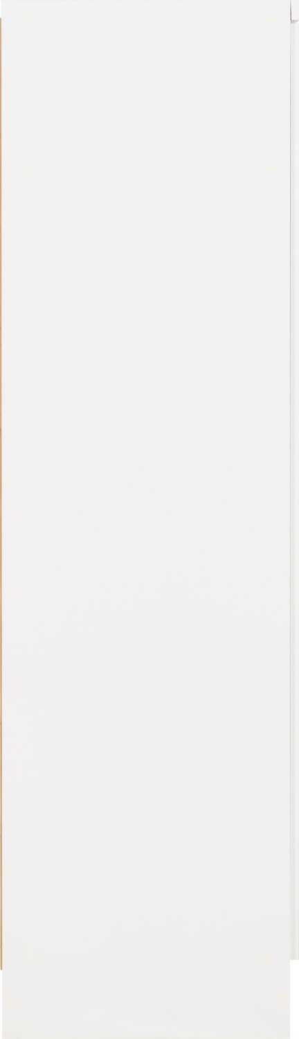 Nevada 2 Door All Hanging Wardrobe - White Gloss