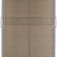 Nevada 2 Door All Hanging Wardrobe - Grey Gloss/Light Oak Effect Veneer