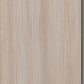 Nevada 2 Door All Hanging Wardrobe - Grey Gloss/Light Oak Effect Veneer