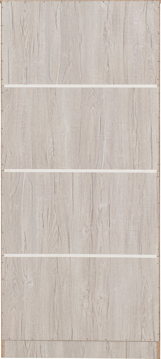 Malvern 2 Door Wardrobe - Urban Snow