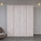 Malvern 4 Door Wardrobe - Urban Snow