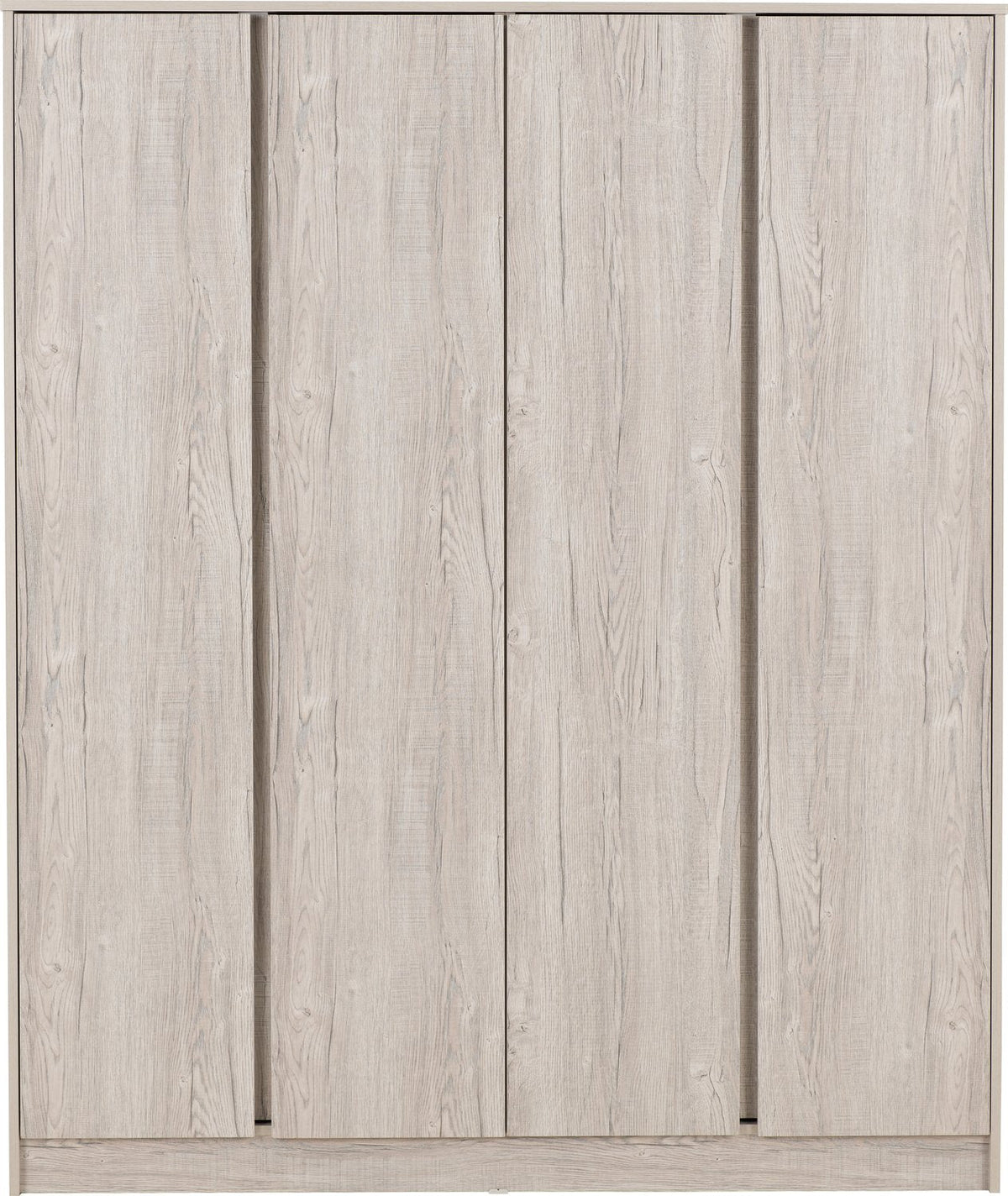 Malvern 4 Door Wardrobe - Urban Snow