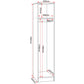 Malvern 1 Door Wardrobe - Urban Snow