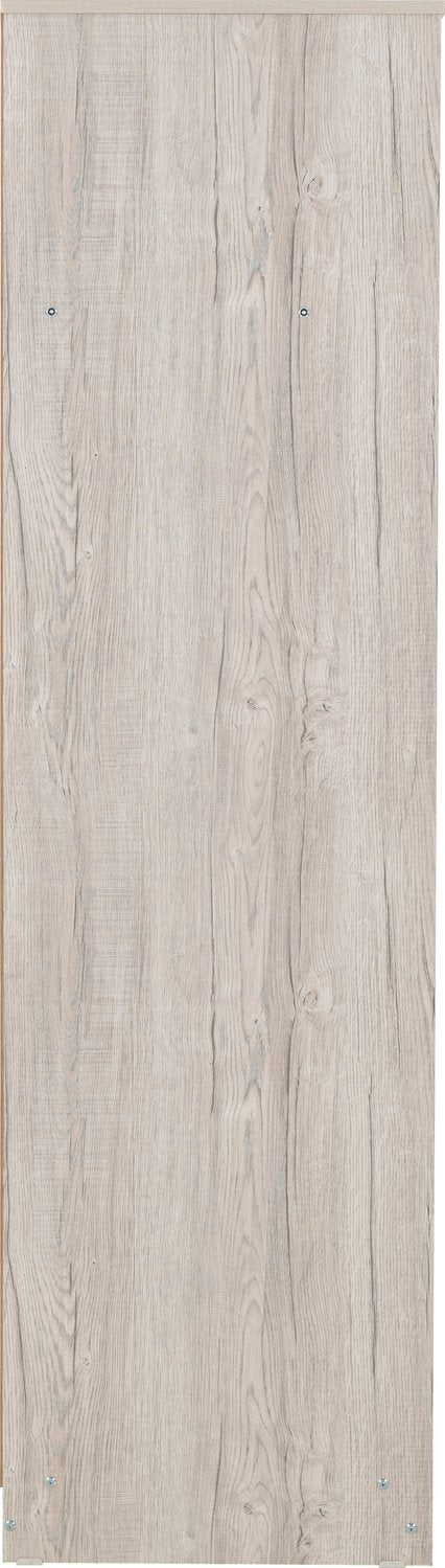 Malvern 1 Door Wardrobe - Urban Snow