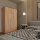 Dakota 3 Door Wardrobe - Oak Effect