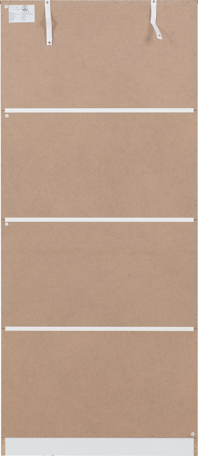 Dakota 2 Door Wardrobe - White