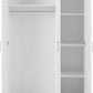 Dakota 3 Door Wardrobe - White
