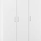 Dakota 3 Door Wardrobe - White