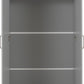 Dakota 2 Door Wardrobe - Light Grey
