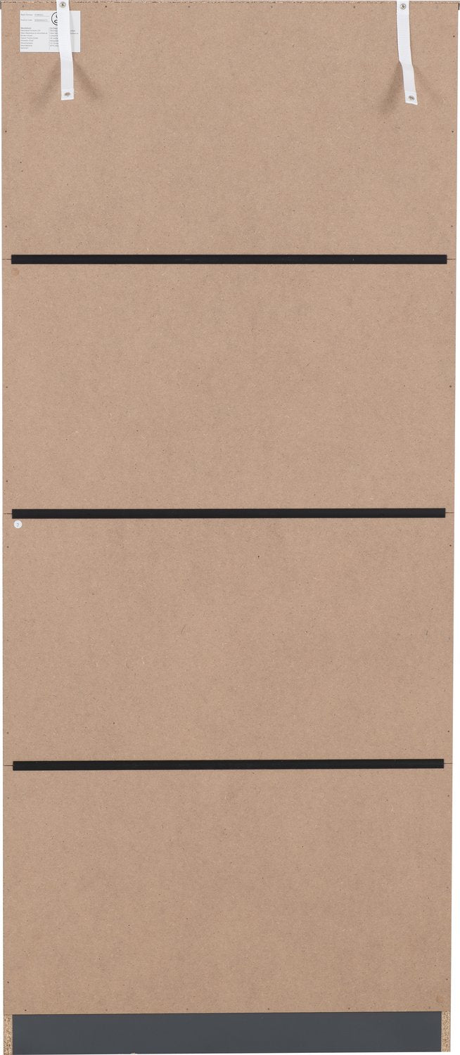 Dakota 2 Door Wardrobe - Dark Grey